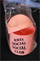 Anti Social Social Club Plastic Trashcan NIB