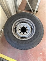 Goodyear Wrangler LT  245/75R16 Tires and Rims