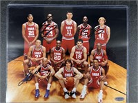AUTOGRAPHED NBA  ALL STAR PICTURE