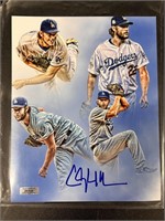 CLAYTON KERSHAW AUTOGRAPHED PICTURE