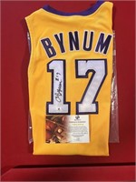 ANDREW BYNUM AUTGRAPHED JERSEY
