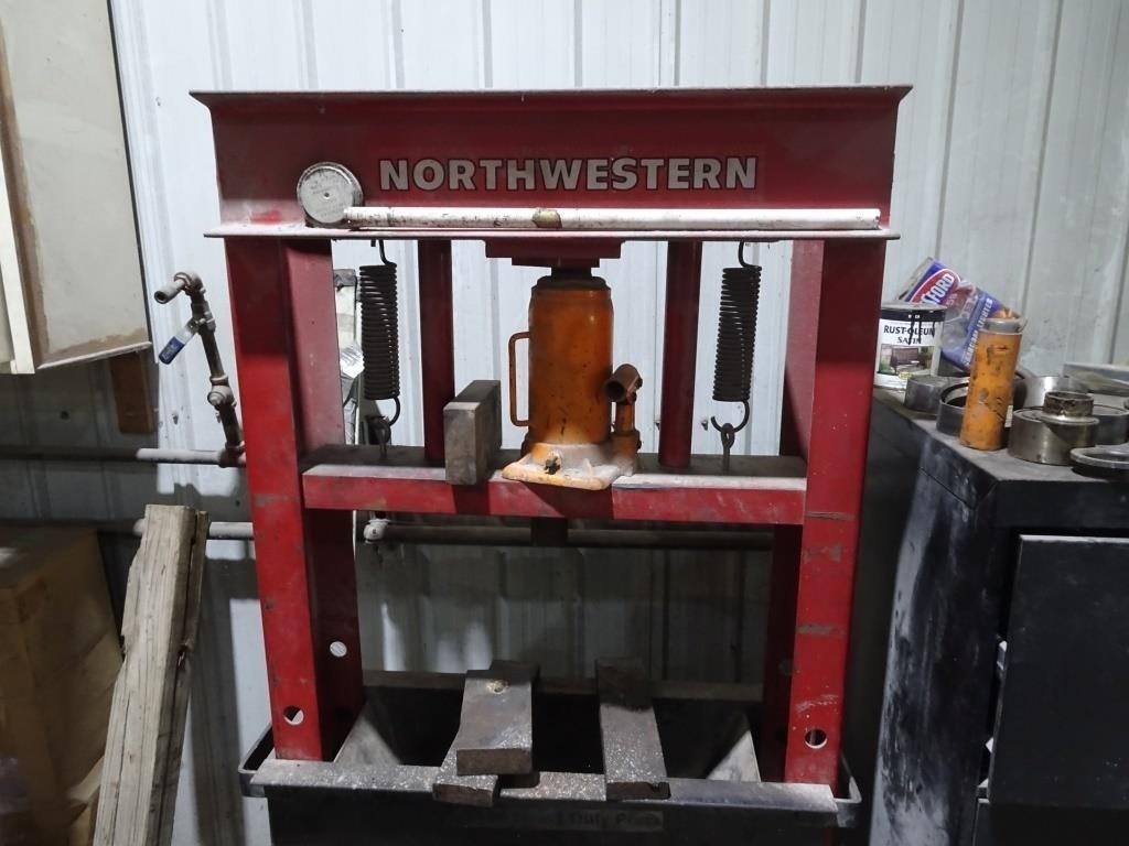 Northwestern 20 Ton H-Frame Hydraulic Press