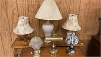 6 lamps