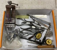 Machinist vise and tools