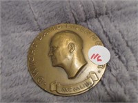 Eisenhower 1953 Inaugeration bronze medal by