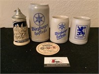 Pottery Beer Steins