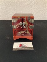 Oriental chicken Jewelry box