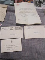 Kennedy - Guilberte Bouvier letters, Jacqueline