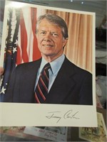 President Jimmy Carter photo w/ autograph