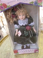 Camelia Garden collector doll in green w/ box