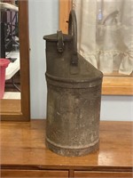 Antique 5 Gallon Oil Can Marked Standard Oil Co