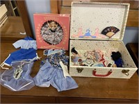 Vintage Broadway Doll & Assortment of Doll Clothes