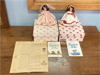 2 Vintage NancY Ann Storybook Dolls