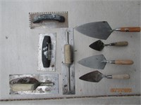 8 Trowels & Masonry Tools