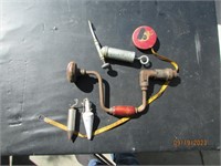 Vintage Hand Drill Tape Greaser