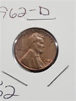 1962-D Lincoln Penny