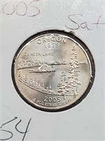 2005 Satin Finish Washington Quarter