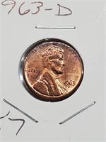 Uncirculated 1993-D Lincoln Penny