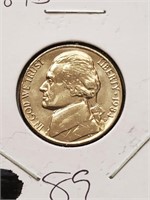 BU 1984-D Jefferson Nickel