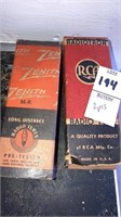 RCA & Zenith radio tubes
