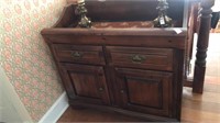 Vintage Plymouth Pine Dry Sink 38 x 20 x 36