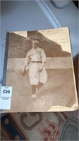Old Baseball Stars Notebook