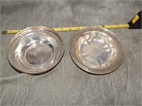 Pair of Sterling Silver Bowls 4.21 Troy Ounces