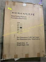 Hercules Q metal folding platform foundation/frame