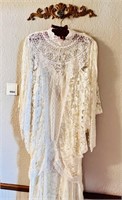 Vintage Crochet &  Lace Dress