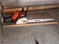 STIHL MS 170 CHAINSAW DOES CRANK AND RUN