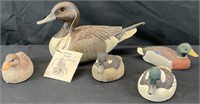 5pc American Wildlife Collection Painted Drakes