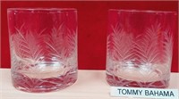 11 - PAIR OF TOMMY BAHAMA TUMBLERS (K6)