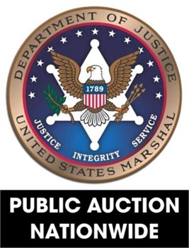 U.S. Marshals (nationwide) online auction ending 10/3/2023