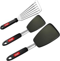 Forc 3 Pack Flexible Silicone Spatula