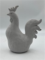 Ceramic Porcelain White Chicken Hen Textured