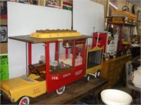 Custom Built Peddle Car Circus Train with