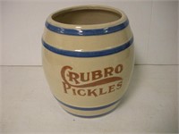 Crubro Vintage Pickle Crock  Cruikshank Bros. Co.