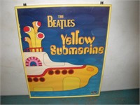 Beatles Yellow Submarine Poster 19 x 23