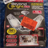 Beyond bright led garage light motion activated