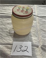 Vintage grease jar