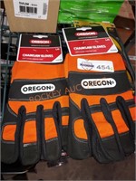 Oregon Chainsaw Gloves, Quantity: 2 pairs, Sold