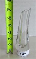 French Baccarat Glass Vase