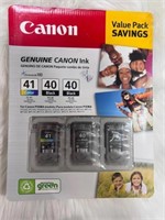 Genuine Canon Value 3-Pack Inks CL-41 Color