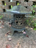ORIENTAL PAGODA STYLE LAMP 12IN