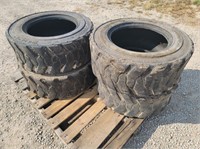 Set of skidloader tires 27x10.5-15