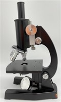 Vintage Wolfe Wetzlar Microscope