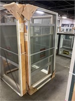 WHITE METAL CLAD W/ WOOD INT. DOUBLE HUNG W/ FULL