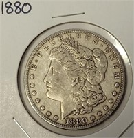 1880 - MORGAN SILVER DOLLAR (1)