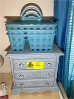 LIGHT BLUE SMALL JEWELRY CHEST