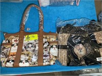 LARGE BAGS INCLUDING POMERANIAN AND KAT THEMED APP